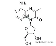 Molecular Structure of 195442-55-8 (4-Amino-6-methyl-8-(2-deoxy-b-D-ribofuranosyl)-7(8H)-pteridone)